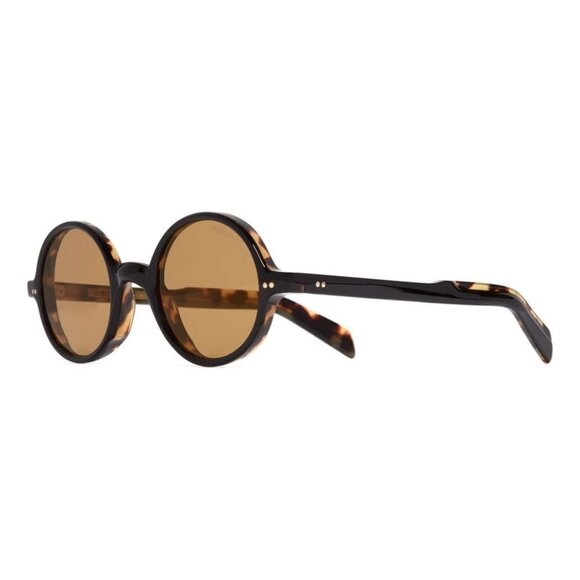 New A2290Z New CUTLER AND GROSS Black Round GR01 01 Sunglasses Women Women - Picture 1 of 3